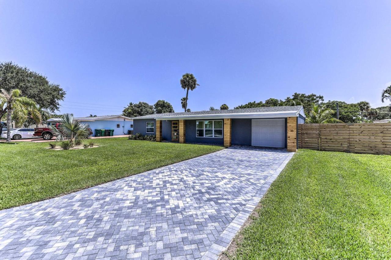 Beach House With Outdoor Kitchen, Walk To Coast 可可比奇 外观 照片