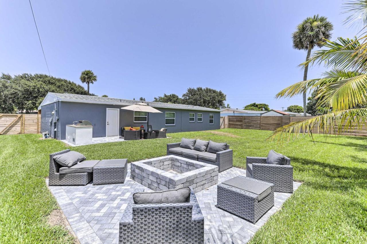 Beach House With Outdoor Kitchen, Walk To Coast 可可比奇 外观 照片