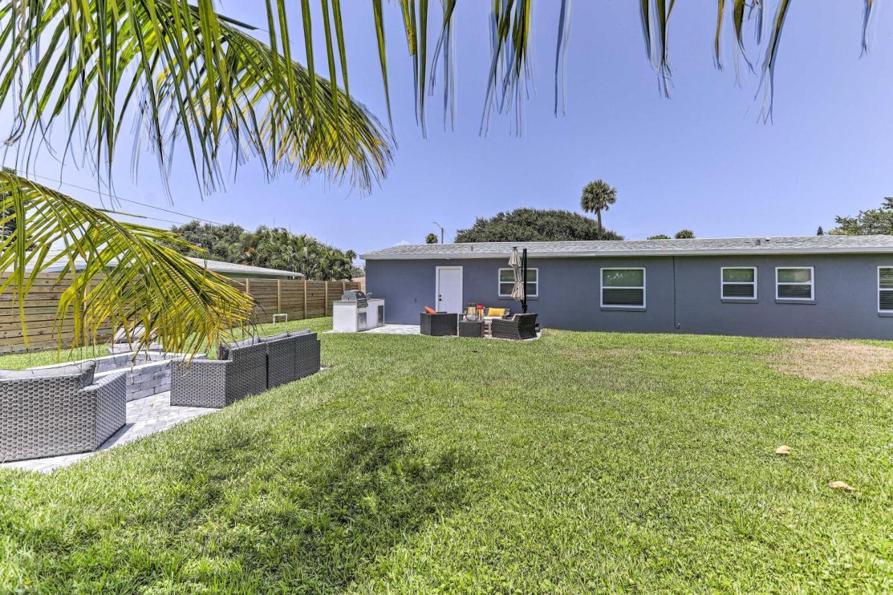 Beach House With Outdoor Kitchen, Walk To Coast 可可比奇 外观 照片